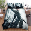 Metal Gear Solid Raiden Fight With His Dog Bed Sheets Spread Duvet Cover Bedding Sets