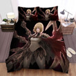 Claymore Clare Art Bed Sheets Spread Comforter Duvet Cover Bedding Sets