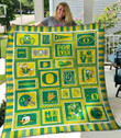Ncaa Oregon Ducks Quilt Blanket #634