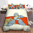 Classic Mega Man Drawing Bed Sheets Spread Comforter Duvet Cover Bedding Sets