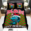 Reel Big Fish Happy Skalidays Bed Sheets Spread Comforter Duvet Cover Bedding Sets