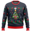 Nintendo Tree Ugly Christmas Sweater, All Over Print Sweatshirt