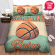Personalized Basketball Play For Victory Custom Name Duvet Cover Bedding Set