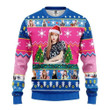 Lisa Ugly Christmas Sweater, All Over Print Sweatshirt