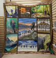 A Bad Day Hiking Is Still Better Than A Good Day Working Quilt Blanket Great Customized Blanket Gifts For Birthday Christmas Thanksgiving