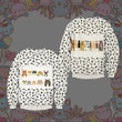 Cats And Their Backs For Unisex Ugly Christmas Sweater, All Over Print Sweatshirt