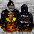 Amazing Football Halloween 3D All Over Print Hoodie, Zip-up Hoodie