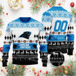 Carolina Panthers Playing Field Christmas Ugly Sweater