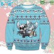 Nightmare Zombie Stitch Christmas Ugly Sweater