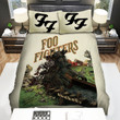 Foo Fighters Crashed Train Art Sheets Spread Comforter Duvet Cover Bedding Sets