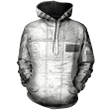 PUBG White Leather 3D All Over Print Hoodie, Zip-up Hoodie