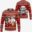 Demon Slayer Ugly Christmas Sweater, All Over Print Sweatshirt