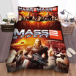 Mass Effect 2 Characters Bed Sheets Spread Comforter Duvet Cover Bedding Sets
