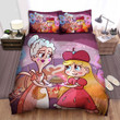 Star Vs. The Forces Of Evil Pie Moon And Star Bed Sheets Spread Duvet Cover Bedding Sets