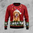 Golden Retriever Christmas Beauty Ugly Christmas Sweater, Golden Retriever Christmas 3D All Over Printed Sweater
