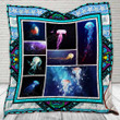 Jellyfish Quilt Blanket Great Customized Blanket Gifts For Birthday Christmas Thanksgiving Anniversary