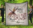 Dragonfly Signs From Heaven Show Up To Remind You Love Never Dies Quilt Blanket Great Customized Blanket Gifts For Birthday Christmas Thanksgiving