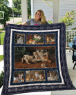 Lovely Kittens Quilt Blanket Great Customized Blanket Gifts For Birthday Christmas Thanksgiving