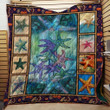 Starfish In The Ocean Quilt Blanket Great Customized Blanket Gifts For Birthday Christmas Thanksgiving