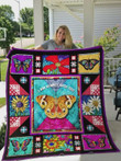 Butterfly I Am Always With You Quilt Blanket Great Customized Blanket Gifts For Birthday Christmas Thanksgiving