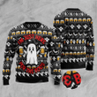 I’M Just Here For The Boos Ghost Beer Ugly Christmas Sweater