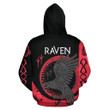 Raven 3D All Over Print Hoodie, Or Zip-up Hoodie