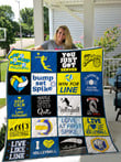 Keep Calm And Love Volleyball Quilt Blanket Great Customized Blanket Gifts For Birthday Christmas Thanksgiving
