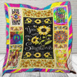 Hippie Sunflower You Are My Sunshine Quilt Blanket Great Customized Blanket Gifts For Birthday Christmas Thanksgiving