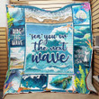 Sea You On The Next Wave Quilt Blanket Great Customized Blanket Gifts For Birthday Christmas Thanksgiving