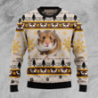Hamster Cute Ugly Christmas Sweater, All Over Print Sweatshirt