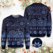 Christmas LSD Bicycle Ugly Christmas Sweater, All Over Print Sweatshirt