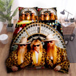 Zz Top, In Leopard Coats Bed Sheets Spread Duvet Cover Bedding Sets