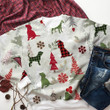 Beagle Christmas Ugly Christmas Sweater, All Over Print Sweatshirt