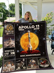 Apollo 11 Quilt Blanket