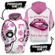 Personalized Custom Name Weed She Got Mad Hustle And A Dope Soul 3D All Over Print Hoodie, Or Zip-up Hoodie
