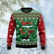 Dachshund Snow Day Ugly Christmas Sweater, Dachshund Snow Day 3D All Over Printed Sweater