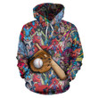 Softball Marvel Character 3D All Over Print Hoodie, Or Zip-up Hoodie