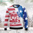 Personalized Hockey Ugly Christmas Sweater
