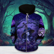 The Witch Halloween Witchcarft 3D Hoodie Legging Set Combo
