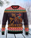 Cowboy Season Christmas Ugly Sweater