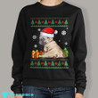 Cute Pug Santa Hat Ugly Christmas Sweater
