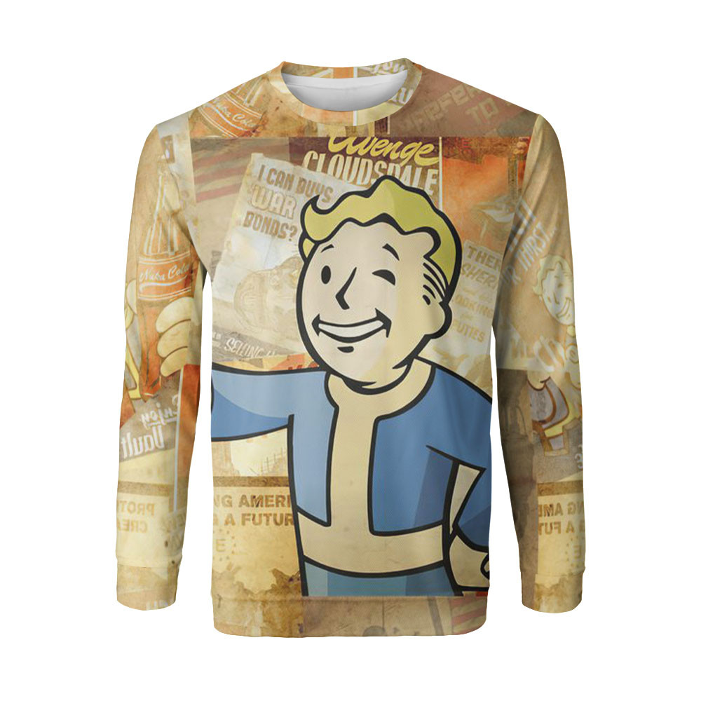Fallout With Journal 3d Full Over Print Hoodie Zip Hoodie Sweater Tshirt
