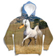One Horse Sized Duck 3D All Over Print Hoodie, Zip-up Hoodie