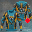 Personalized Jacksonville Jaguars 3D Hoodie Zip Hoodie, NFL 3D All Over Print Hoodie Zip Hoodie