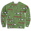 Pepe Ugly Christmas Sweater, All Over Print Sweatshirt