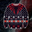Spider Ugly Christmas Sweater, All Over Print Sweatshirt