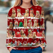 Australian Terrier Snow Christmas Ugly Sweater