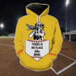 Softball No Place Like Home 3D All Over Print Hoodie, Zip-up Hoodie
