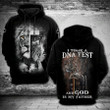 Lion Knight Templar I Took A DNA Test And God Is My Father 3D All Over Print Hoodie, Zip-up Hoodie