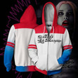 Comics Suicide Squad Harley Quinn Anime 3D All Over Printed Hoodie, Zip- Up Hoodie